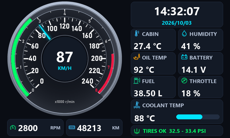 Corolla Dash
